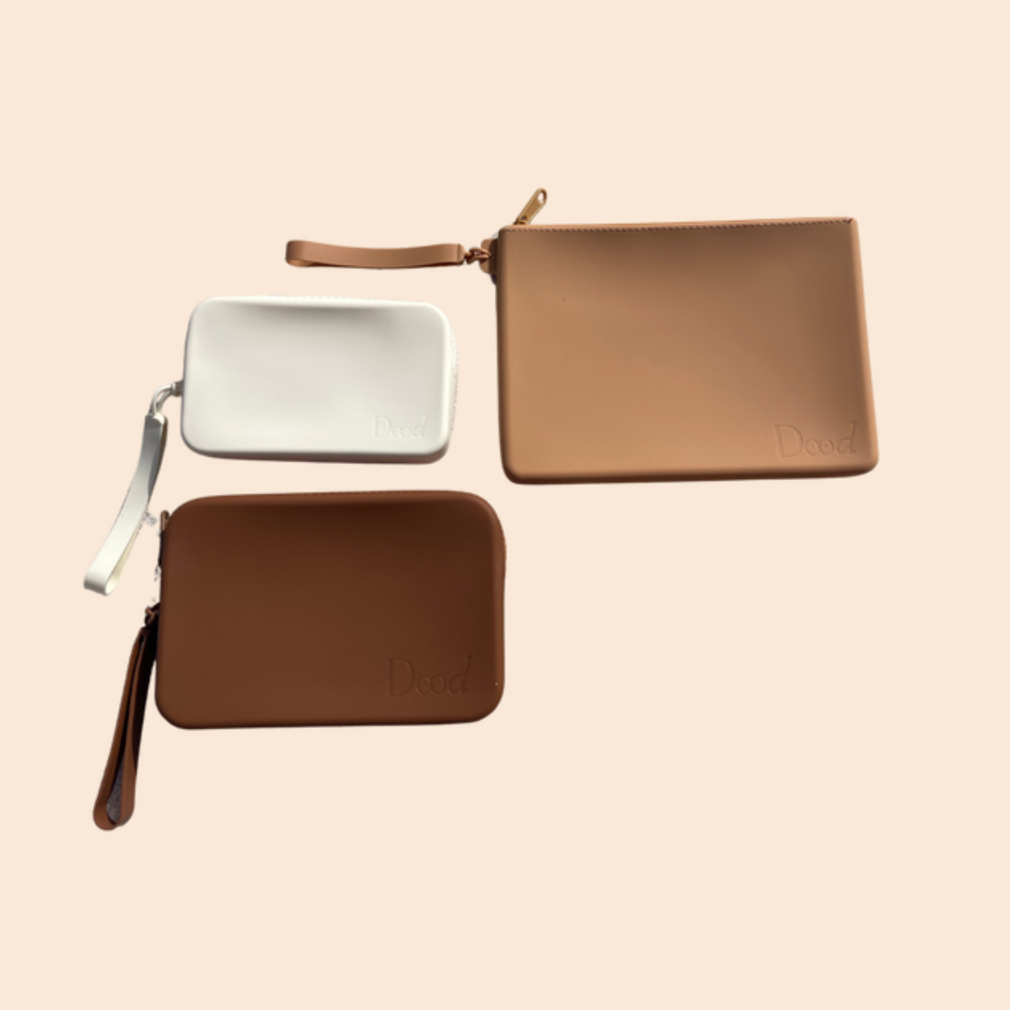 Easy Go Silicone Travel Pouch in Beige