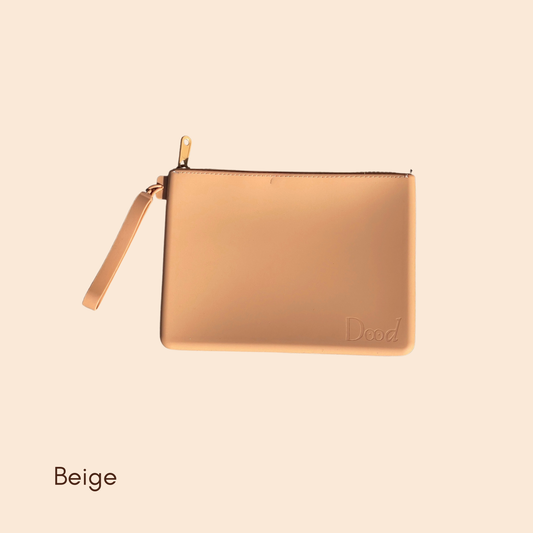 Easy Go Silicone Travel Pouch in Beige