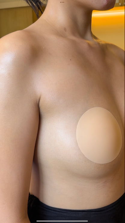 Adhesive Nipple Cover in Cream