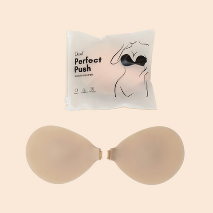 Perfect Push Silicone Push Up Bra in Coco